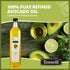 Tonnelli 1 520F Premium Cold Pressed Naturally Refined Avocado Oil, Liter | High Smoke Point | Product of Spain