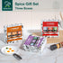 Set 9 Set, Soeos Spice Seasoning of with Integrated Grinders, Individual Spice Grinder, Pure and Fresh Perfect for BBQ