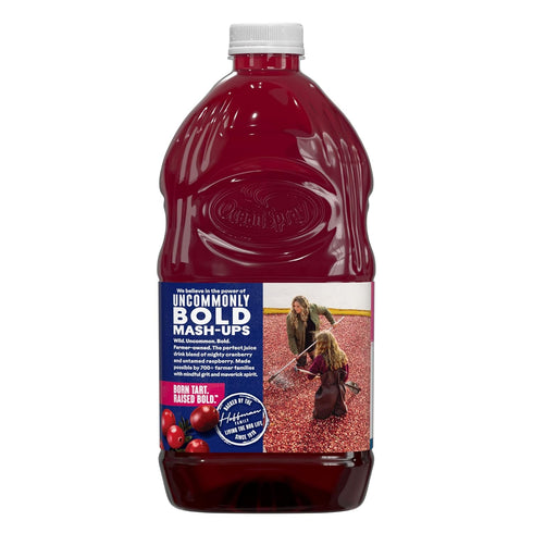 64 Oz Ocean Spray Cran-Raspberry Cranberry Raspberry Juice Drink, Fl Bottle