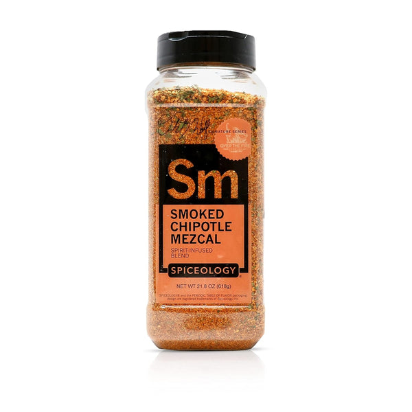 Spiceology & Derek Wolf - Smoked Chipotle Mezcal BBQ Rub - Spirit-Infused