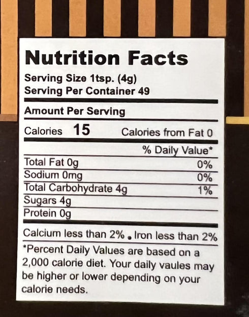 7oz, Rock Sugar-Yellow Mama Wang's Pantry, Net Wt. Pure Cane Sugar, Made in the U.S.A. For Sweetner, Pho, Chinese