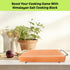 12x8x1.5 Himalayan Salt Block Cooking Plate for Cooking, Grilling, Cutting and Serving, with Steel Tray & Recipe