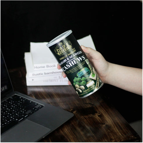 (6.7 (Pack 1), WASABI-O Cashews Ounce of Authentic Wasabi and Seaweed)