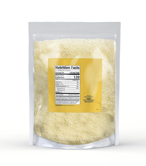 2.2 lb, Unpretentious Chickpea Flour, Made from Garbanzo Beans, Gluten-Free, Plant Based