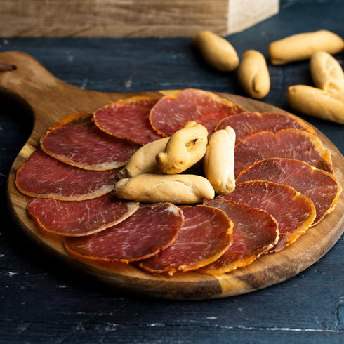100% 3+ (2oz Pack) Acorn-Fed Ibrico Pork Loin Years Aged Thinly Sliced Spanish Lomo Ibrico Alta Expresin by Covap