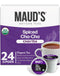 Maud's Organic Chai Tea Pods, 24 ct, Recyclable Single Serve, 100% Gourmet Blended Tea Leaves for Keurig
