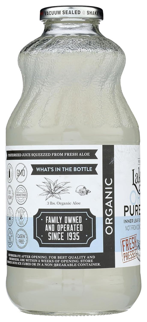 32 Oz Lakewood, Organic Aloe Vera Gel Juice
