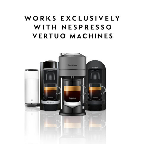 Melozio 30-Count 7.8 oz. Nespresso Capsules Vertuo, Decaffeinato, Medium Roast Espresso, Coffee Pods, Brews