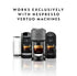 Pack, 40-Count 1.35oz. Nespresso Capsules Vertuo, Espresso Bold Variety Medium and Dark Roast Espresso Coffee, Espresso