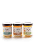 Set 3 Oz Set 3 Set Savannah Bee Everyday Honey Sampler - Sampler in Bottles - Honey for Coffee, Tea, and Cheese Boards