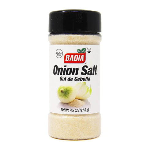 4.5 Oz (Pack 8) Badia Onion Salt