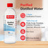 16.9 fl.oz. 12 Pack Resway American Red Cross Distilled Water | General Multi-Use | Purified Distilled Water