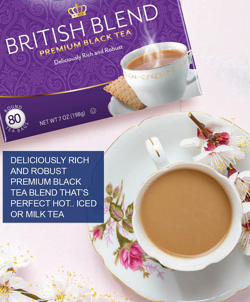 320 Tetley British Blend Premium Black Tea, Teabags, Rainforest Alliance Certified