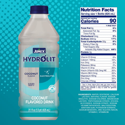 21.1 oz 12-Pack Jumex Hydrolit Coconut Flavor fl