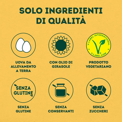 Calv 5.07fl.oz 150ml, Pack 4 Classica Italian Mayonnaise