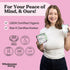 15 Organic Fertility Tea for Women w Red Raspberry Leaf, Cinnamon Bark, Spearmint & Nettle Leaf, Chamomile & Red Clover