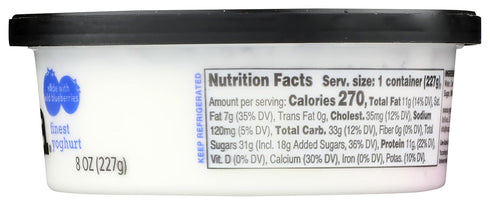 8 OZ NOOSA Blueberry Yoghurt