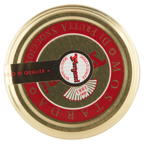 400 Vergani Mostarda di Frutta Italian Candied Fruits In Mustard gram jar