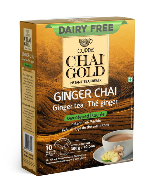 Cuppa Chai Gold & Coffee Gold Dairy Free (Ginger Sweetened)