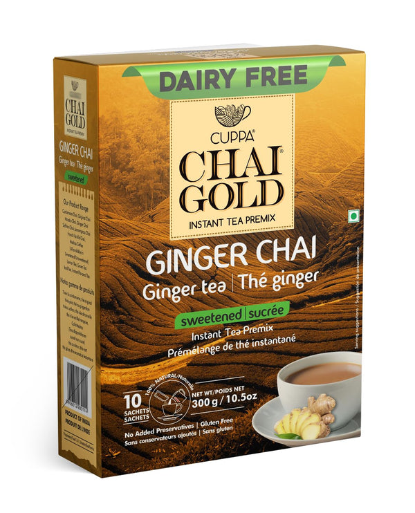 Cuppa Chai Gold & Coffee Gold Dairy Free (Ginger Sweetened)