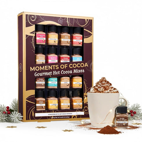 Hot Chocolate Mix Gift Set 16-Pack - Ultimate Gourmet Hot Cocoa Sampler