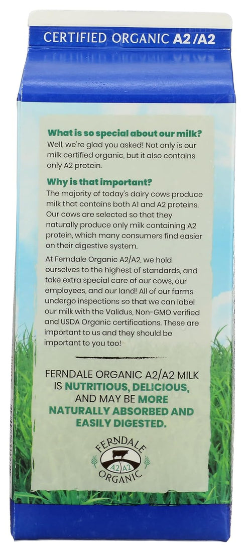 FERNDALE ORGANIC A2A2 2PRCNT MILK RDCD FAT ORG