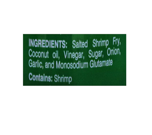Barrio Fiesta 17.65 oz , Ginisang Bagoong Regular (Sauteed Shrimp Paste)