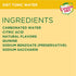 10 6 Count Canada Dry Diet Tonic Water, Fluid Ounce Plastic Bottle