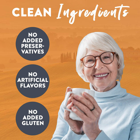Organic Caffeine-Free Calming Blends Tea for Diverticulitis | Includes Tea Strainer