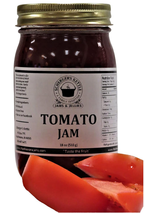 Scherger's Kettle - Shipshewana, IN Tomato Jam, 18 oz
