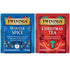 2-Pack 20 Twinings Holiday Sweet & Spicy Tea Variety Caffeinated Tea and Caffeine-Free Winter Spice Herbal, Christmas
