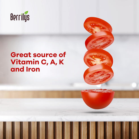 2 LBS, Sun-Dried Tomatoes, USDA Organic, Berrilys, No Sulfur, No Preservatives, Seasalt is used as natural