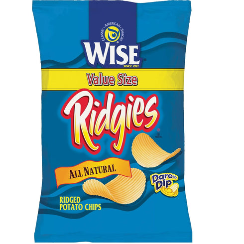 Wise Ridgies Ridged Potato Chips