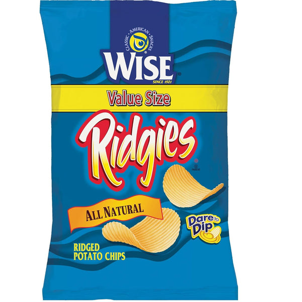 Wise Ridgies Ridged Potato Chips