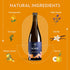 750ml Nore Heart of Gold Award-Winning Non-Alcoholic Sparkling Blend | Honeysuckle, Quince & Milk Thistle Blend |
