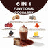 Immune, 0g 10 Count Veltracha Mushroom Hot Cocoa, Magnesium Calm Hot Chocolate Blend with Reishi, Chaga, Lion's Mane
