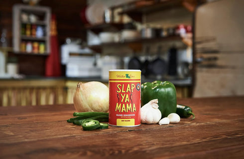 Slap Ya Mama Cajun Seasoning from Louisiana Spice Variety Pack, 8 Ounce Cans, 1 Cajun, 1 Cajun Hot