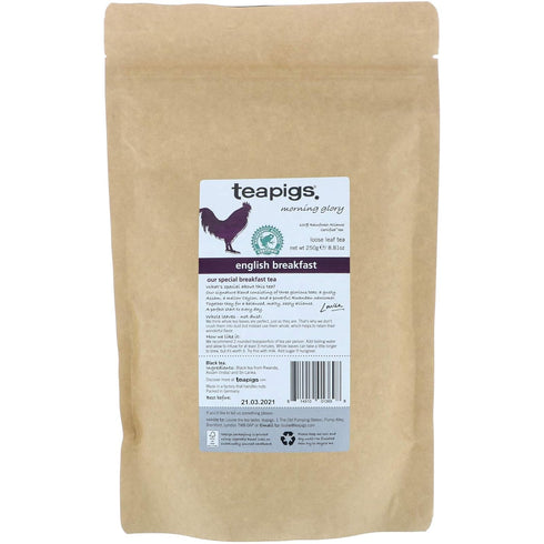 Teapigs English Breakfast Black Loose Tea Made With Whole Tea Leaves, Natural