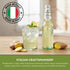 12 oz (6 Galvanina Ginger Ale Premium Organic Italian Sparkling Soda, fl Glass Bottles) | Crisp, Lightly Sweet Ginger
