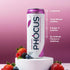0 30, 11.5 Oz. (12 Pack) Phocus Caffeinated Sparkling Water - Mixed Berry - Clean Energy with Caffeine + L-Theanine