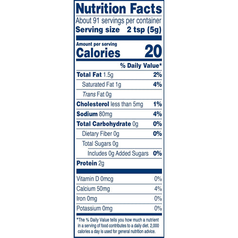 VEMAX Store 16 oz (Pack 2) Grated Parmesan Cheese, jar