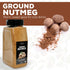 17.63oz (500g) Fresh Finest Ground Nutmeg Powder, Best for Sweet & Savory Recipes, Premium Spice for Cooking