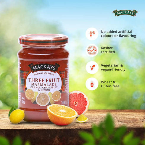 3 12 Oz McKay's Marmalade, Fruit