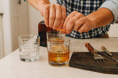 Bittermilk Single Serve No.1 Bourbon Barrel Aged Old Fashioned Mix – Cocktail Bitters Set - Mini Mixers, 5-Pack