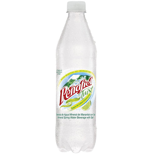 Penafiel Peafiel Twist Limn Mineral Spring Water, 20.3 Fluid Ounce Bottle (Pack of