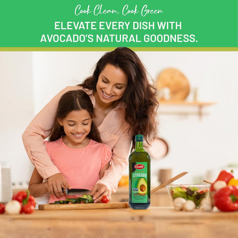 100% 500F 1 Galil Pure Avocado Oil - High Smoke Point Non-GMO, Vegan, Halal Certified - Perfect for Cooking, Baking