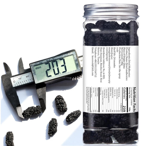 Mulberries Mulberries Mulberry 280g/10oz Premium Dried Black Dried Black Tea Herbal Tea No Sugar Added & No Additives