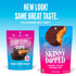 2g 3.2oz, 4 Pack (24 SkinnyDipped Caramel Peanut Paradise Cups and Dark Chocolate Peanut Butter Cups, Sugar per Cup