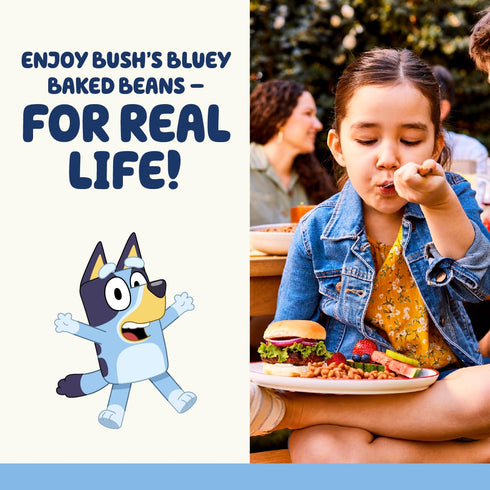 15.8 oz Simmering (Pack 4) Bush's Best Bluey Baked Beans - Slow Beans in a Classic Brown Sugar Sauce - Vegetarian
