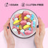 Gummies 1 (0.5 LB) Bubs Swedish Candy Mix - Big Ovals, Skulls, and More - Sweet and Sour Swedish - Pound of Godis From